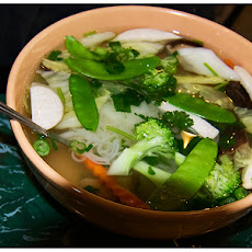 Ginger-Chicken Noodle Soup (Crock Pot)