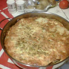 Frittata D'aosta--mushroom and Cheese