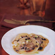 Chestnut Ravioli with Sage Browned Butter