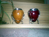 Mates De Calabazasouvenir En Mates Grabados