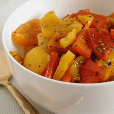 Roasted Pepper and Rosemary Relish