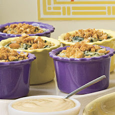 Baked Grits and Greens
