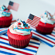 Flag Cupcakes