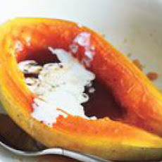 Roasted Brown-Sugar Papaya