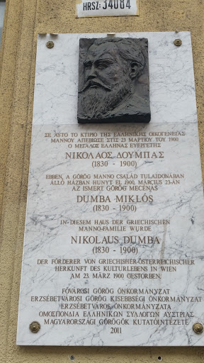 Dumba Miklos Emlekere