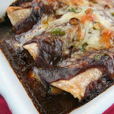 Vegetable Enchiladas with Chile Gravy