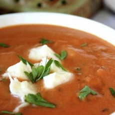 Tomato-Basil Crab Bisque