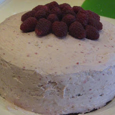 Raspberry White Chocolate Cake