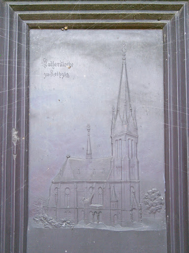 Abbild der Lutherkirche zu Leipzig