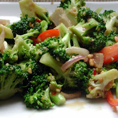 Broccoli Salad with Peanut Dressing