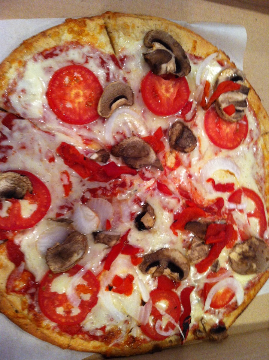 Gluten-Free Pizza at Mellow Mushroom