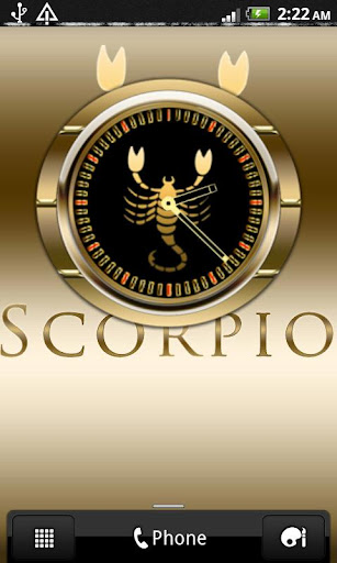 SCORPIO - Zodiac Clock