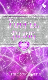 How to install Bling Purple Heart Theme SMS 1.0 apk for laptop
