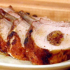 Pork Rib Roast with Cranberry-Apricot Stuffing