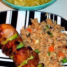Chicken and Scallion Skewers