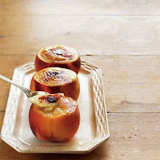 Peaches and Cream Brûlée
