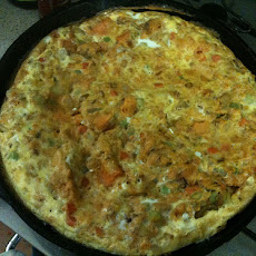Smoked Salmon Frittata