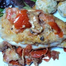 Chicken With Tomato Sauce and Bacon (Pollo Alla Campagna)