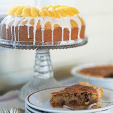 Pumpkin Cake with Cream Cheese Glaze