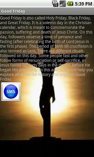 Good Friday SMS Bank