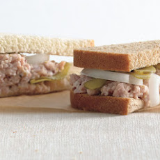 Deviled Ham and Pickle Sandwiches