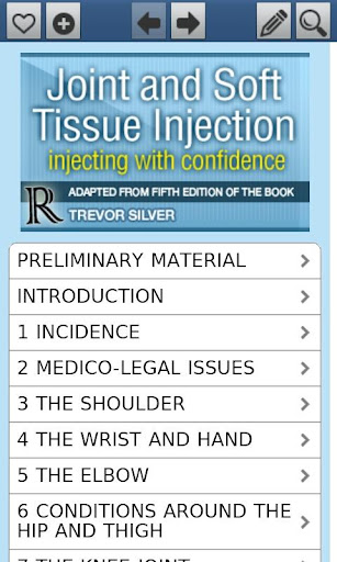 Injection: Joint soft tissue