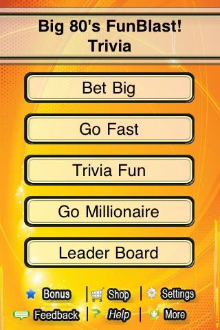 Big 80s FunBlast Trivia Quiz