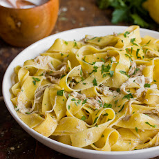 Creamy Braised Chicken with Pappardelle