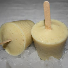 Orange Banana Smoothie Pops