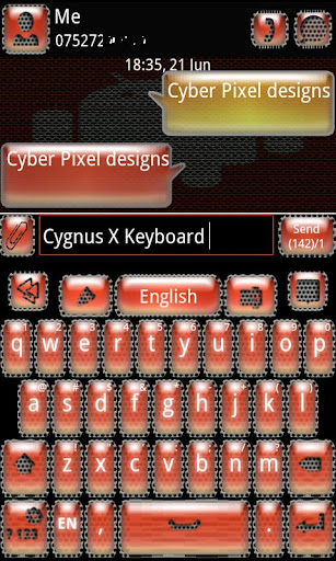 Cygnus X GO Keyboard