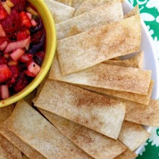 Annie's Fruit Salsa and Cinnamon Chips
