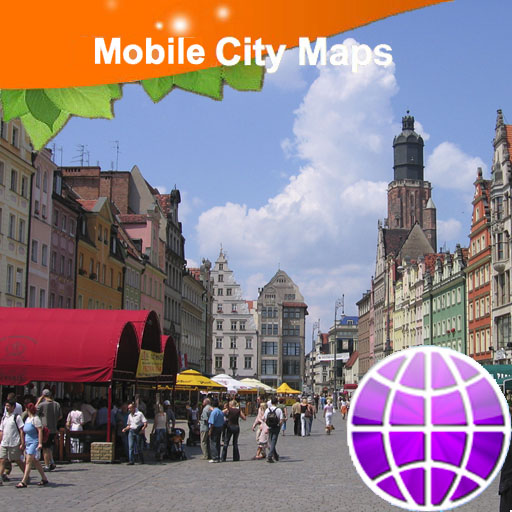 Wroclaw Street Map LOGO-APP點子