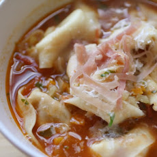 Hearty Tortellini Pasta e Fagioli