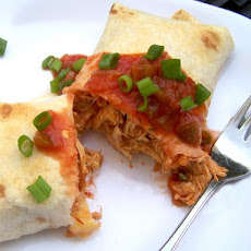 Baked Chicken Chimichangas