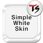 Simple White for TS Keyboard Apk
