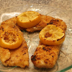 Italian Breadcrumb-Crusted Tilapia W/Lemon