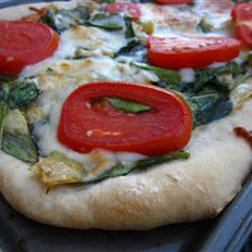 Red, White, and Green Pizza