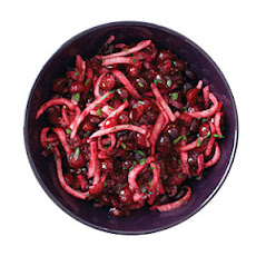 Cranberry, Jicama, and Cilantro Salsa