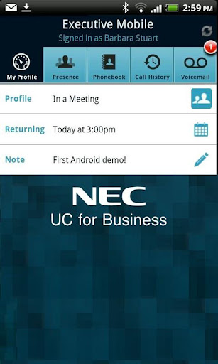 UCB Executive Mobile