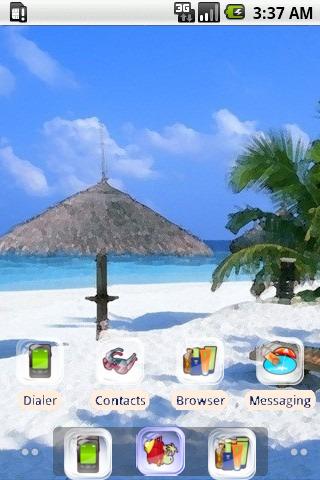 Summer Beach [SQTheme] for ADW