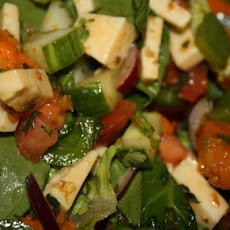 Caramelised Pumpkin Salad With Chilli Jam Juice Dressing