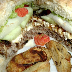 Feta and Mint Lamb Burgers (Pan Fry or BBQ)