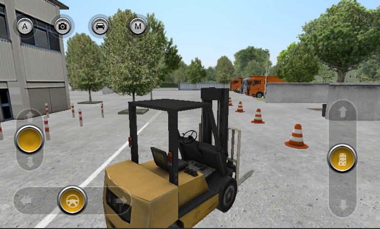 Android application City Fahrzeug Simulator screenshort