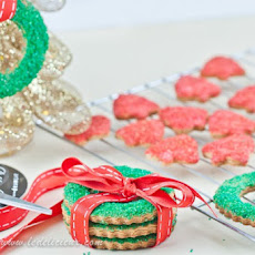 Christmas Wreath Cookies