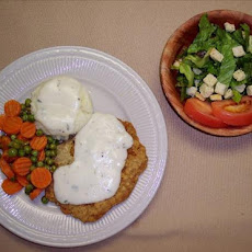 Breaded Pork Cutlet With Country Gravy