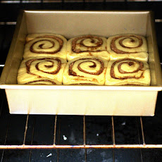 Cinnamon Swirl Buns with Cream Cheese Glaze