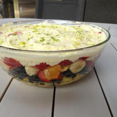Delicious Layered Fruit Salad