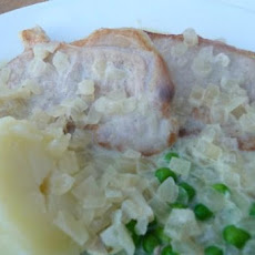 Low Carb Creamy Onion Pork Chops