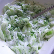 Creamy Cucumber Salad