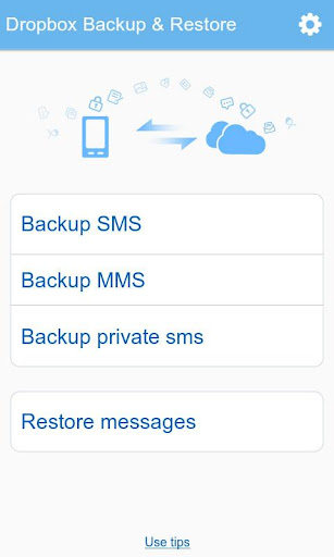 GO短信加强版Dropbox备份插件